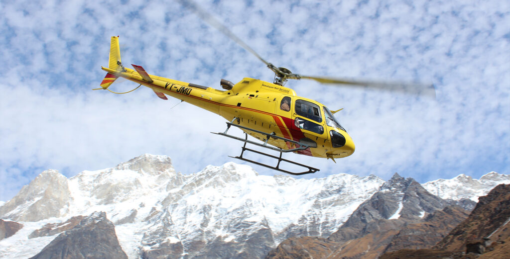Char dham yatra with helicopter
